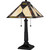 Tiffany Two Light Table Lamp (TF6816MBK)