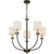 Audley Five Light Chandelier (ADY5005OZ)