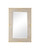 Currey and Company - 1000-0178 - Mirror - Orin - Marbled Ivory / Brushed Brass