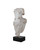 Currey and Company - 1200-1085 - Torso on Metal Stand - Delos - Antique Off-White / Black
