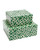 Currey and Company - 1200-1133 - Box Set of 2 - Ovoid - Green / White