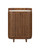 Currey and Company - 3000-0346 - Bar Cabinet - Virtuosity - Brushed Driftwood / Natural / Brass