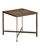 Currey and Company - 4000-0275 - Side Table - Ampleur - Rustic Bronze / Natural