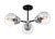 Axis Three Light Semi Flush Mount (60-7133)