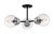 Axis Three Light Semi Flush Mount (60-7133)
