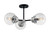 Axis Three Light Semi Flush Mount (60-7133)