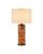 Currey and Company - 6000-1087 - One Light Table Lamp - Crantock - Marbelized Orange