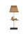 Currey and Company - 6000-1094 - One Light Table Lamp - Patter - Vintage Brass / Black