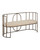 Currey and Company - 7000-1292 - Bench - Euclid - Antique Bronze