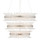 Currey and Company - 9000-1431 - 12 Light Chandelier - Capheira - Frosted / Contemporary Silver Leaf / Contemporary Silver