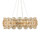 Currey and Company - 9000-1462 - Ten Light Chandelier - Whirlwind - Pale Yellow / Brass