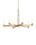 Currey and Company - 9000-1464 - LED Chandelier - Marcelo - Clear / Antique Brass / White