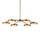 Currey and Company - 9000-1476 - LED Chandelier - Merrick - Polished Antique Brass / White