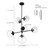 Sky Six Light Pendant (60-7135)