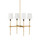 Grigsby Four Light Chandelier (9000-1494)