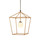 Currey and Company - 9500-0029 - One Light Outdoor Lantern - Denison - Natural / Bronze / Frosted White