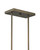 Denison Two Light Outdoor Lantern (9500-0030)