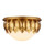 Currey and Company - 9999-0091 - LED Flush Mount - Paestum - Antique Gold Leaf / Antique Gold / Sugar White