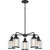 Quoizel - LUD5026EK - Five Light Chandelier - Ludlow - Earth Black