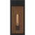 Maren One Light Outdoor Wall Mount (MAE8408MBK)