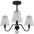manufacturer_finish:Matte Black|manufacturer_glass:Clear Outside Sandblasted Inside Swirl Glass