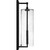 Redan One Light Outdoor Wall Lantern (RDN8406SBK)