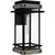 Strader One Light Outdoor Wall Mount (SAD8409MBK)