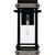 Strader One Light Outdoor Wall Mount (SAD8409MBK)