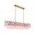 Crystorama - ADD-337-AG-SP - 16 Light Linear Chandelier - Addis - Aged Brass