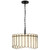 Quoizel - ANN1816MBK - Three Light Pendant - Annabelle - Matte Black