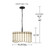 Annabelle Three Light Pendant (ANN1816MBK)