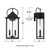 Damian LED Outdoor Wall Lantern (DAM8407MBK)