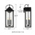 Damian LED Outdoor Wall Lantern (DAM8408MBK)