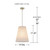 Peregrine One Light Pendant (PRGA1514BN)