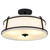 Sloane Three Light Semi-Flush Mount (SLN1716MBK)