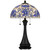 Quoizel - TFNR6325MBK - Two Light Table Lamp - Wisteria Bloom - Matte Black