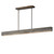 ET2 - E26268-TTVBZ - LED Linear Pendant - Lintel - Titanium Travertine / Bronze