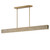 ET2 - E26268-TVNAB - LED Linear Pendant - Lintel - Travertine / Natural Aged Brass