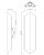 Fractal LED Outdoor Wall Sconce (E41564-BK)