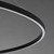 Groove 5CCT LED Pendant (E52736-BK)
