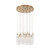 Addis LED Pendant (ADD-415-AG-CL)