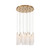 Addis LED Pendant (ADD-415-AG-WH)