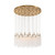 Addis LED Pendant (ADD-423-AG-CL)
