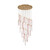 Crystorama - ADD-423-AG-SP - LED Pendant - Addis - Aged Brass