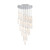 Crystorama - ADD-423-CH-WH - LED Pendant - Addis - Polished Chrome