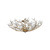 Bridget Four Light Semi Flush Mount (BGT-330-SG-CL)