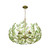 Bridget Five Light Chandelier (BGT-336-SG-GR)