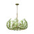 Bridget Five Light Chandelier (BGT-336-SG-GR)