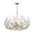 Crystorama - BGT-338-SG-CL - Six Light Chandelier - Bridget - Soft Gold