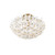Killian Three Light Semi Flush Mount (KLN-5200-LG)